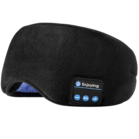 Voerou Sleep Headphones 5.2 Bluetooth Sleep Mask with Music and Ultra Thin Speakers - Smart Tech Shopping