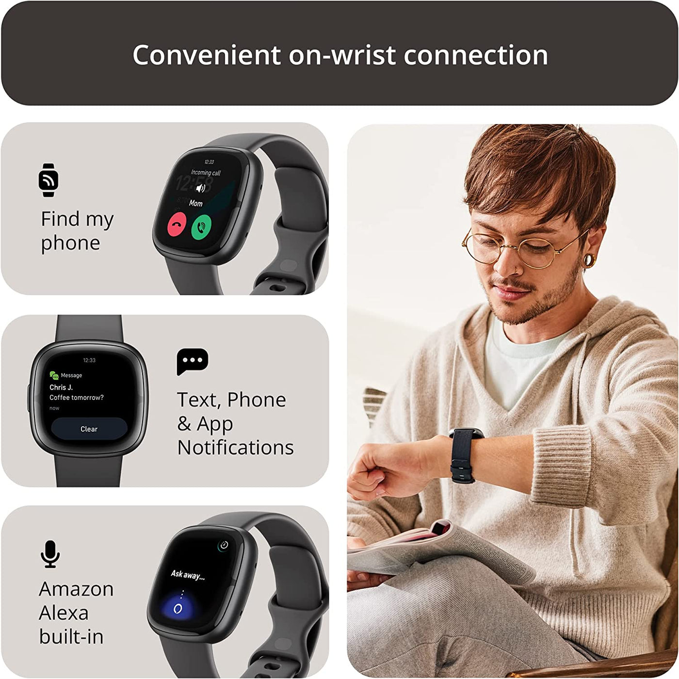 Fitbit Sense 2 Advanced Health and Fitness Smartwatch - Smart Tech Shopping