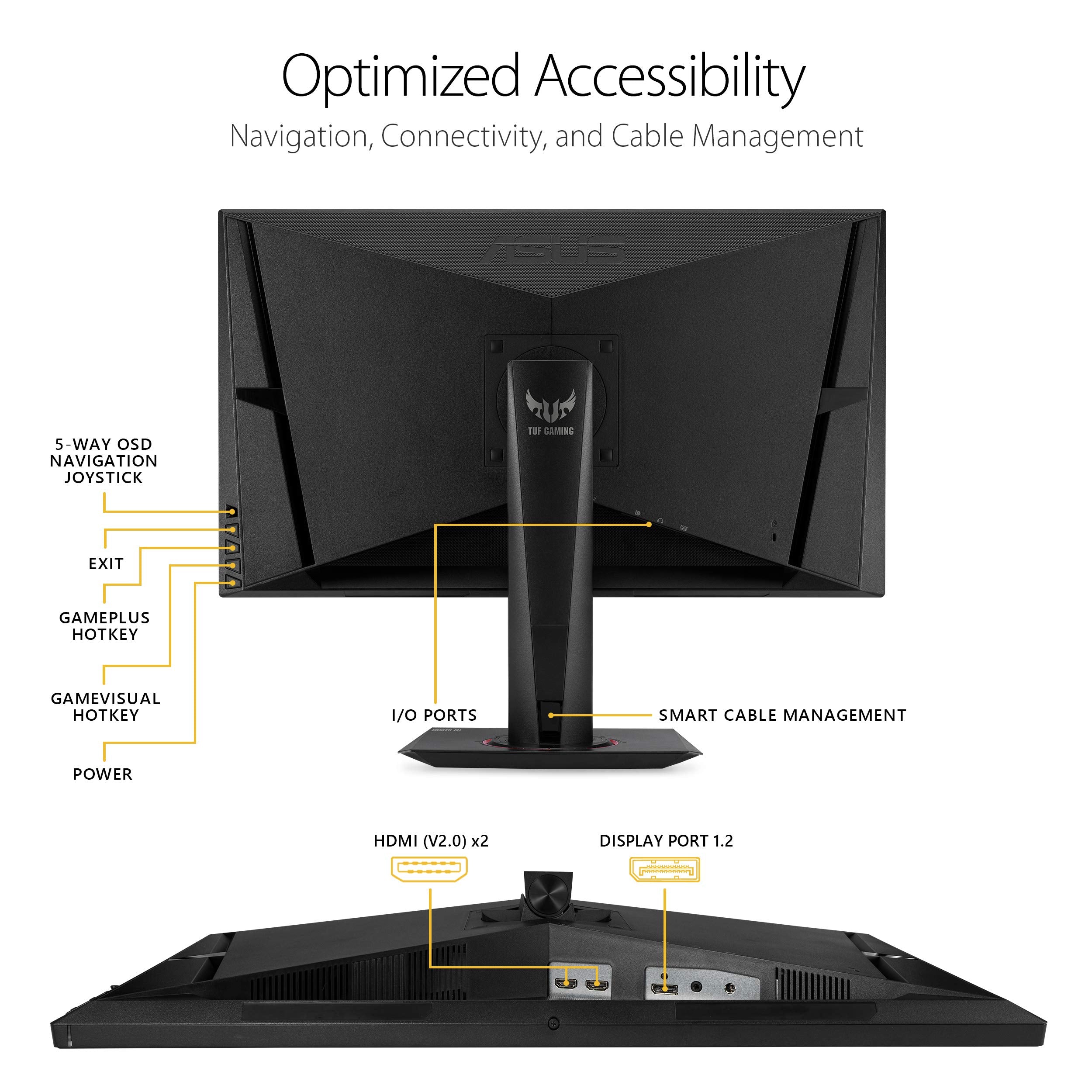 ASUS TUF Gaming 27" 2K HDR Gaming Monitor