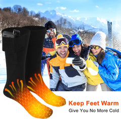 Heated Socks, Battery Heated Socks for Women Men, Electric Thermal Warming Socks - Smart Tech Shopping