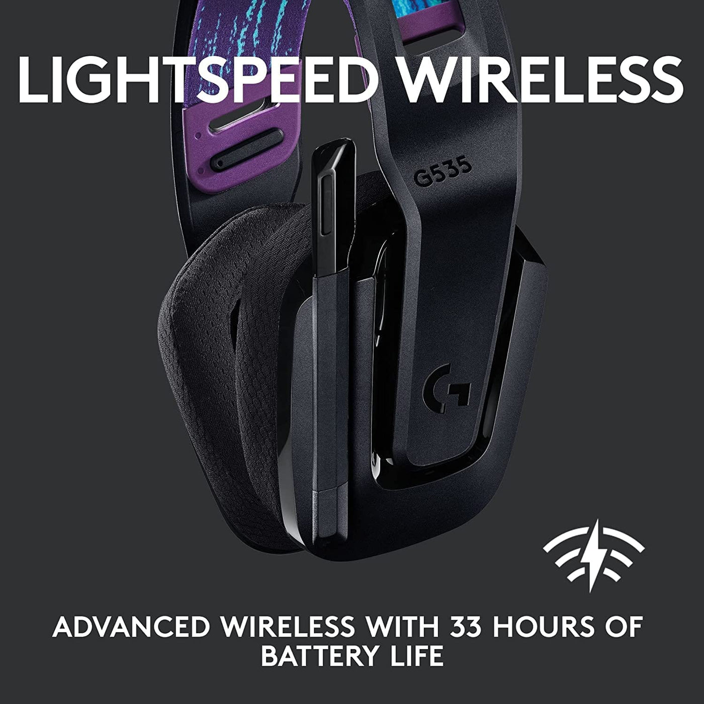 Logitech G535 LIGHTSPEED Wireless, Gaming On-Ear Headset - Smart Tech Shopping