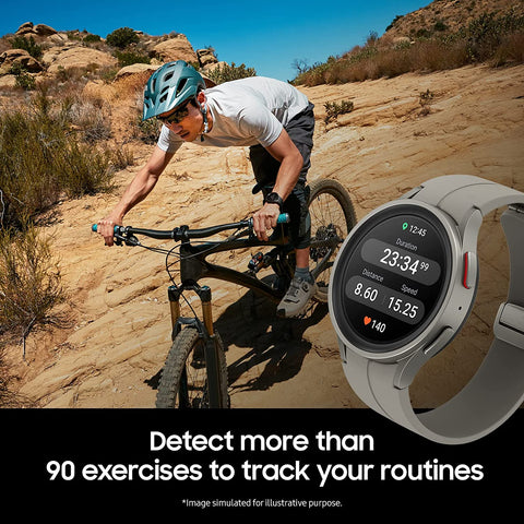 SAMSUNG Galaxy Watch 5 Pro 45mm Bluetooth Smartwatch w/ Body,  US Version ,GPS - Smart Tech Shopping