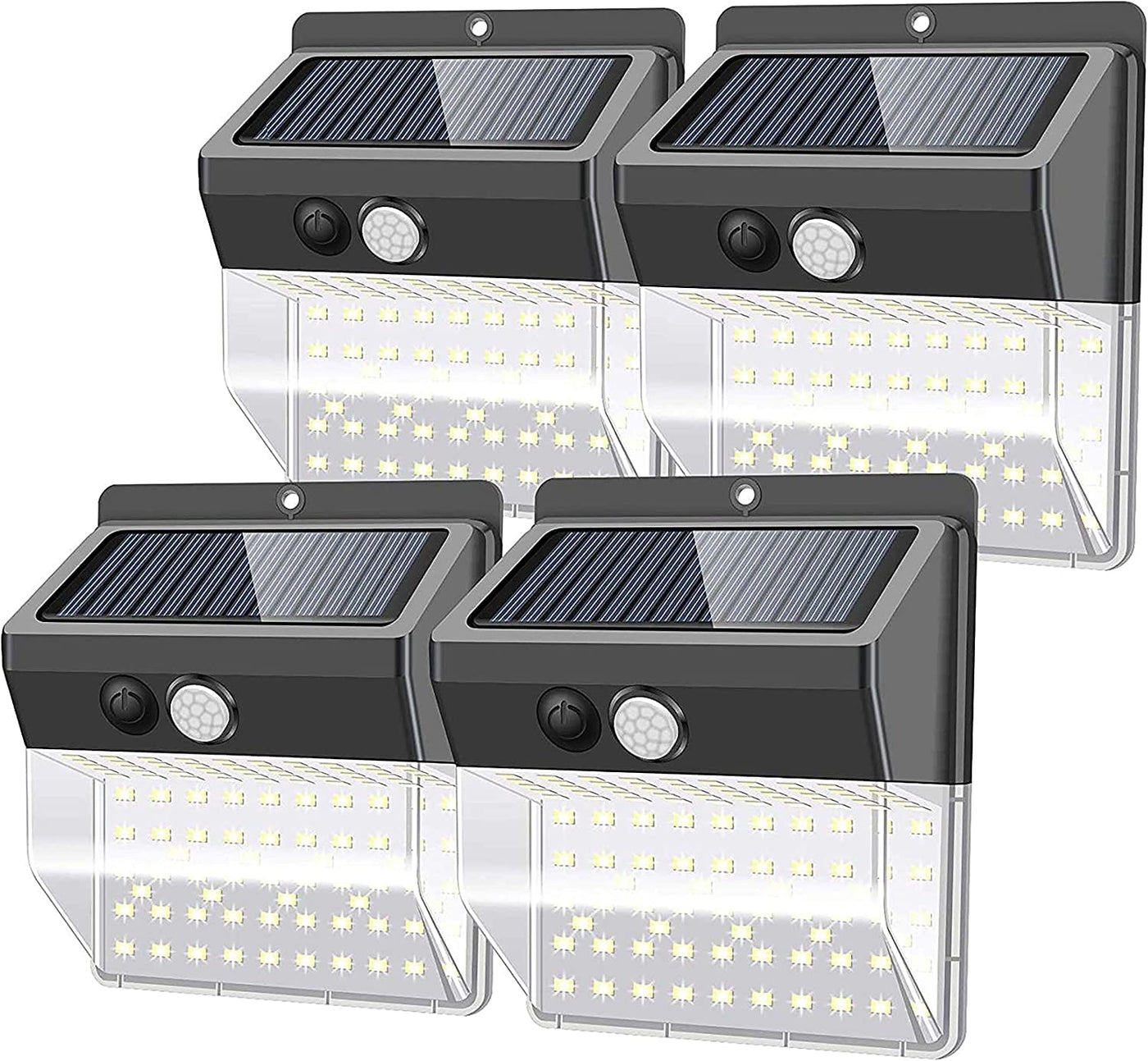 Solar Lights Outdoors, 136 LED/3 Modes Security Motion Sensor Night Lights - Smart Tech Shopping