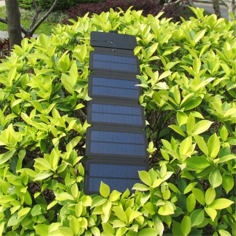 Portable Folding 10W Solar Panels Mobile Charger 5V 2.1A USB - Smart Tech Shopping