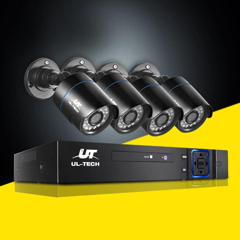 UL Tech 1080P 4 Channel HDMI CCTV Security Camera - Smart Tech Shopping