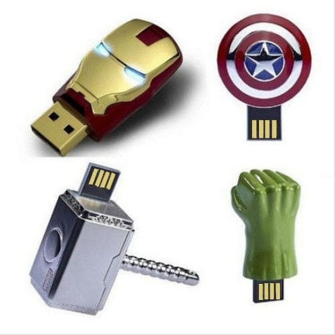 Avengers USB Flash Drive, Flash Drive Memory Stick - Smart Tech Shopping