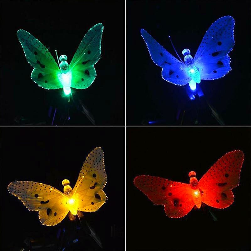 Solar Powered Butterfly Fairy Lights: Bring Whimsy to Your Outdoor Decor!