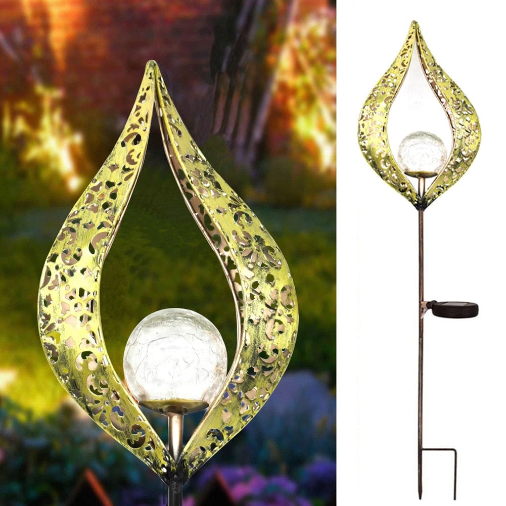 Solar Flame Light for Outdoor Garden Decoration