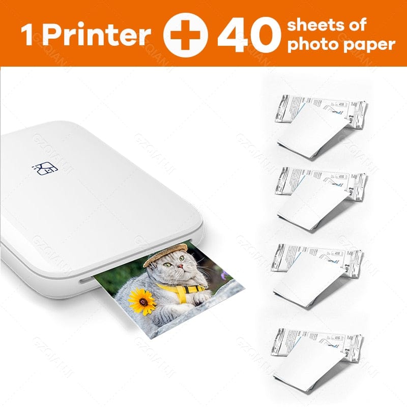 Portable Best Color Photo Printer for Phone Home - Smart Tech Shopping