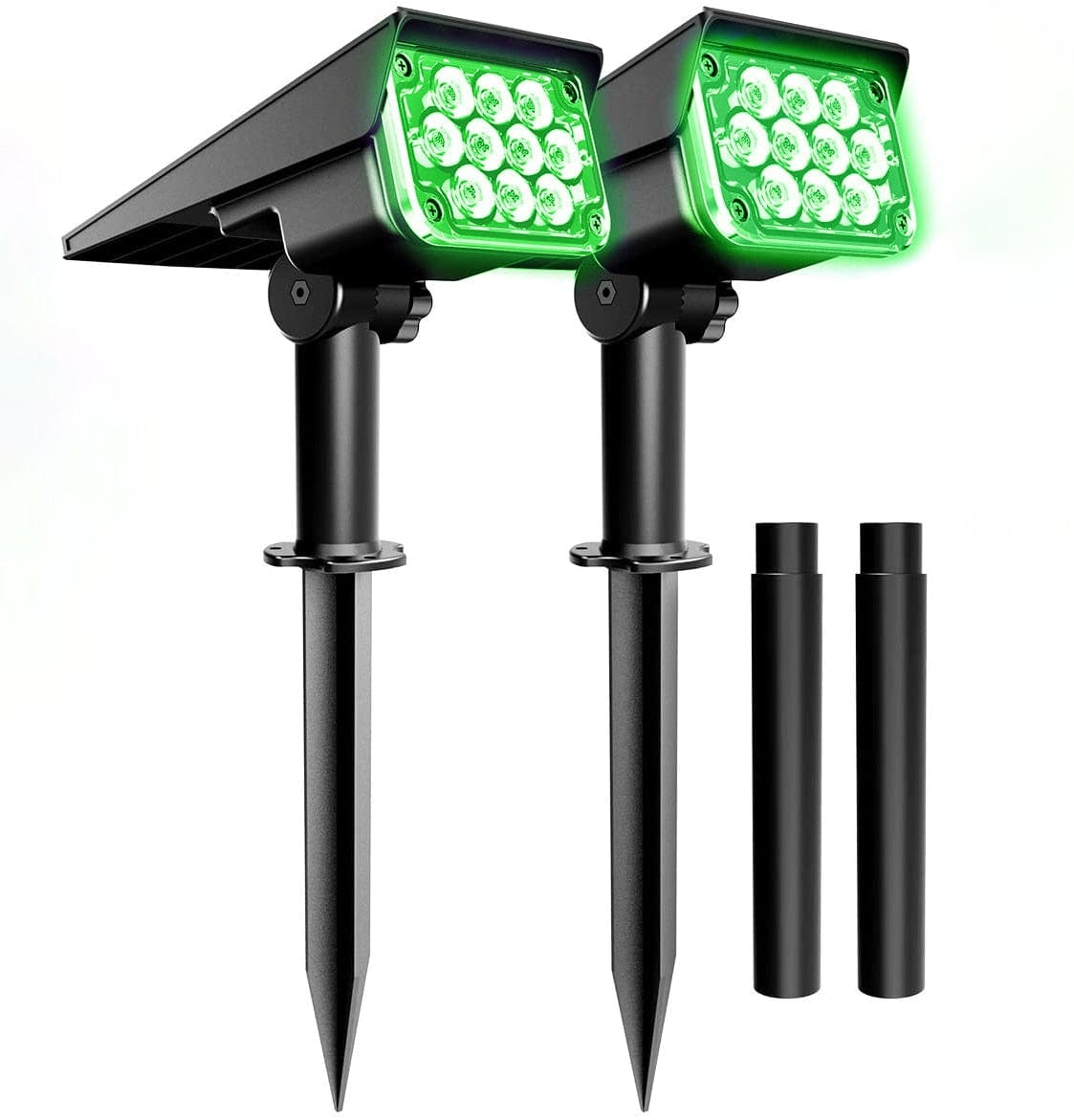 T-SUN Adjustable Solar Garden Spotlight for Outdoor Decor