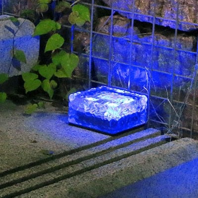 Solar Ice Cube Lights for Walkways & Gardens