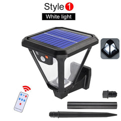 Solar Garden Light with Remote Control for Versatile Lighting