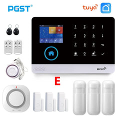 PGST PG103 Alarm System: Wi-Fi, GSM, Fire Alarm & App Control (All-in-One)