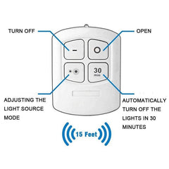 AIBOO LED Under Cabinet night Light Battery Operated - Smart Tech Shopping