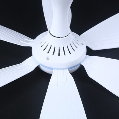 AC 220V 20W 6 Leaves 16.5" Ceiling Fan with 1.8m Cord