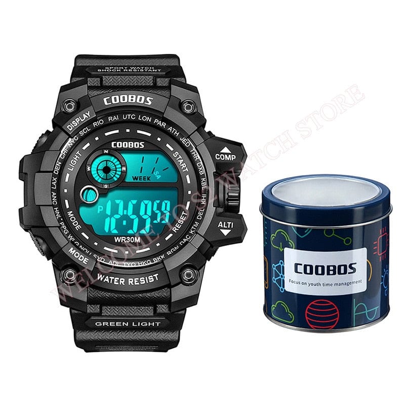 COOBOS Military Wrist Watch, Men's Sport Watch - Smart Tech Shopping