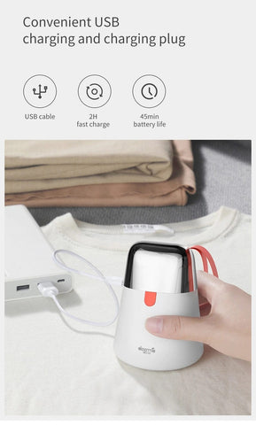 Youpin Portable Deerma 2 In 1 Mini 3 Blades Hair Ball Trimmer USB Charging Clothes Sticky Hair Multi-function Fast Removal Ball - Smart Tech Shopping