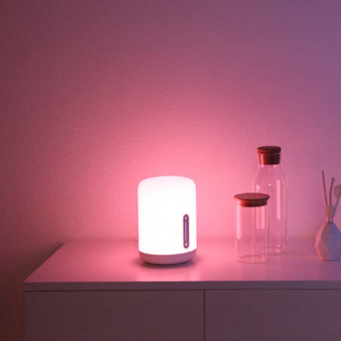 Bedside Lamp 2, Smart Light Voice Control Touch Switch Smart APP Color Adjustment - Smart Tech Shopping