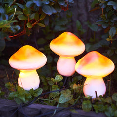 Outdoor Solar Mushroom Light for Garden Decoration