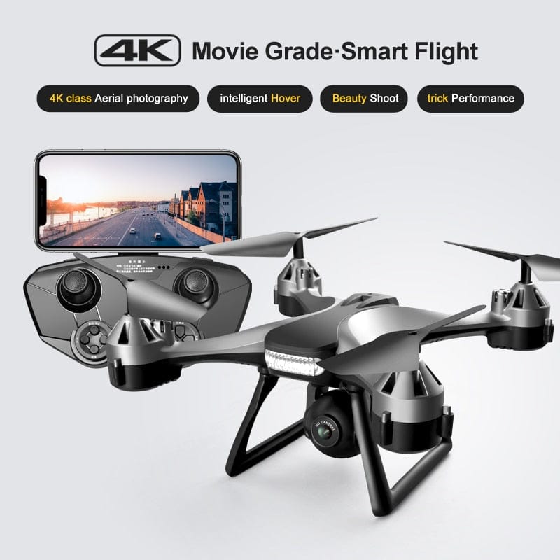 Remote Control Drone Helicopter With 4K HD Professional Dual Camera - Smart Tech Shopping