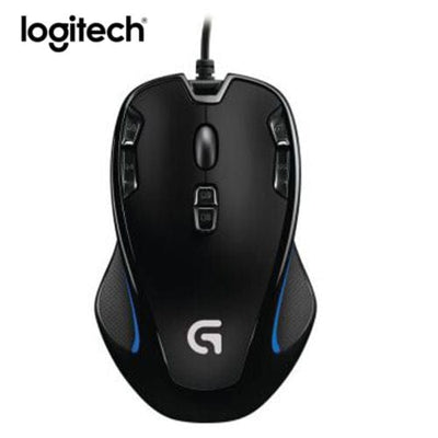Logitech G300S, 2500DPI Ergonomic Wired Optical Computer Gamer Mouse