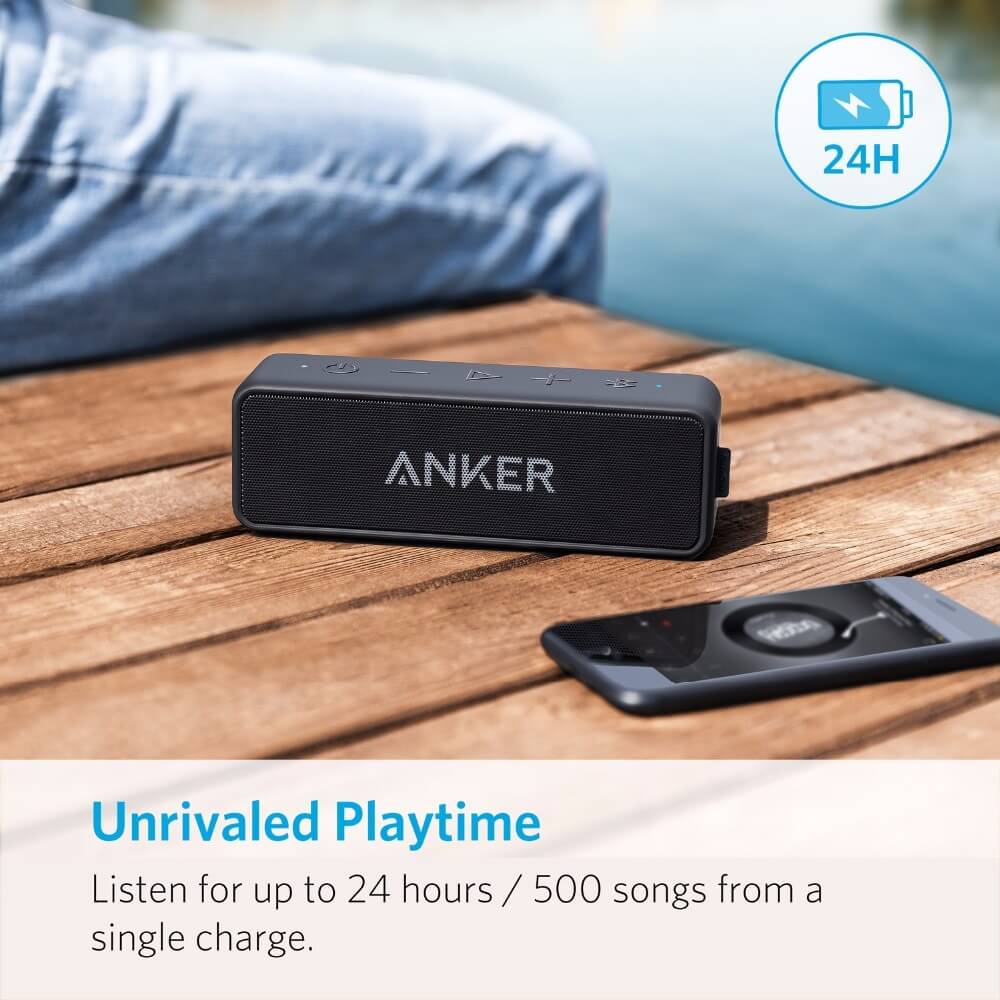 Anker Soundcore 2 Portable Bluetooth Wireless Speaker - Smart Tech Shopping