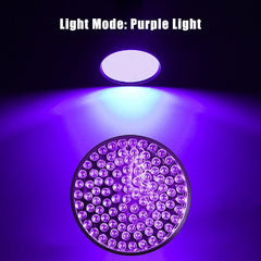 UV Light 100LED Flashlight 365nm Purple Light Portable Flashlight LED Torch Lamp For Scorpions Pet Urine Leakage Detection - Smart Tech Shopping