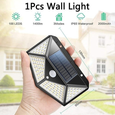 Outdoor Waterproof LED Solar Lamp with Remote Control for Indoor Shed Barn Room - Smart Tech Shopping