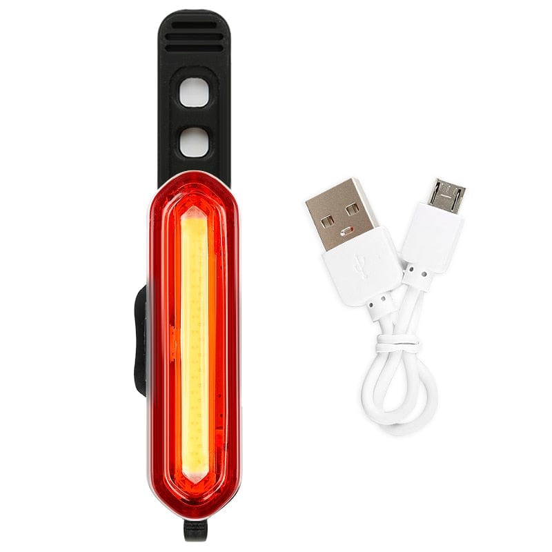 Led Smart USB Rechargeable Bicycle Rear Light, Road Bike Auto Brake Sensing - Smart Tech Shopping