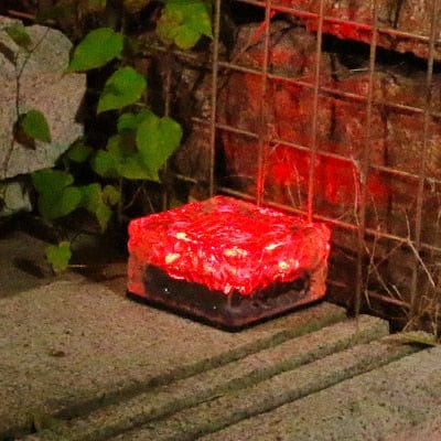 Solar Ice Cube Lights for Walkways & Gardens