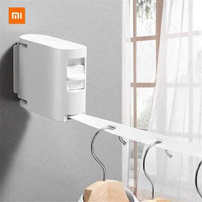 Indoor Invisible Clothesline, Retractable Hanging Drying Rack For Balcony Clothes Line Hole-free