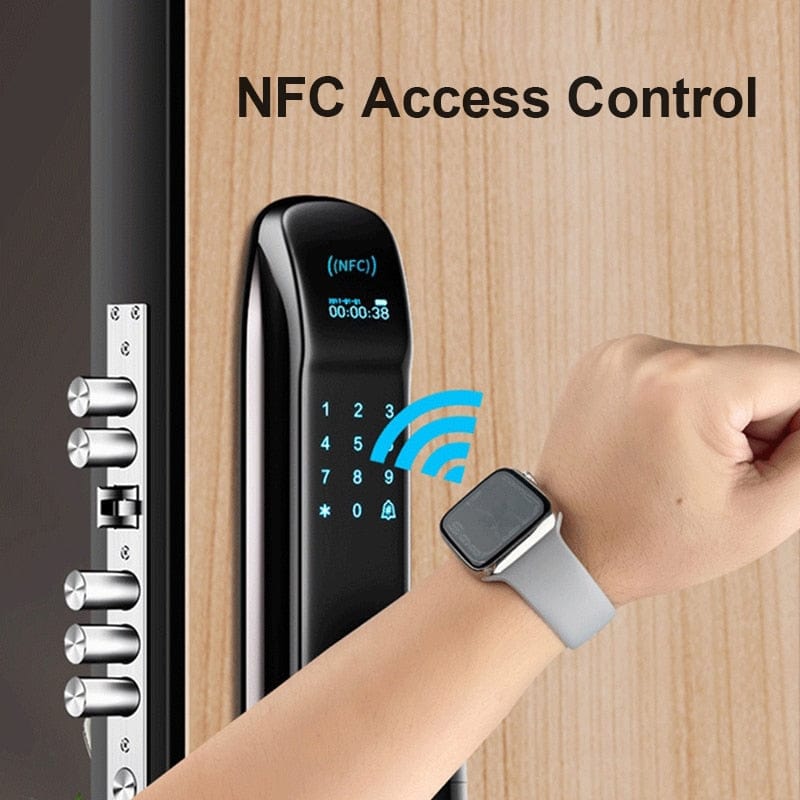 NFC Smart Watch WIth Door Access Control  & Fitness Monitoring - Smart Tech Shopping