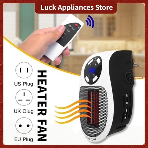 Stay Warm and Cozy with the Portable Electric Heater - Remote Controlled and Adjustable for Any Room - Smart Tech Shopping