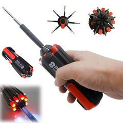 8 in 1 Screwdriver, Portable Multifunction Screwdriver with 8 LED Light Tool Set - Smart Tech Shopping