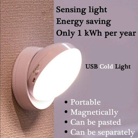 Rechargeable Motion Sensor Night Light for Bedroom and Bathroom - Smart Tech Shopping