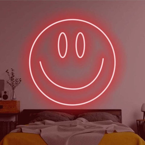 35cm Led Neon Sign Light Transparent Flex, USB Powered Wall Hanging Bedroom Decor - Smart Tech Shopping