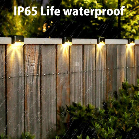 Waterproof Outdoor Solar Deck Lights For Garden Lighting Fence Courtyard Garden Decor - Smart Tech Shopping