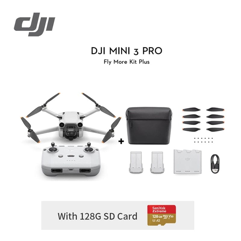 DJI Mini 3 Pro Drone - 4K/60fps Video, 34-min Max Flight Time, True Vertical Shooting - Smart Tech Shopping