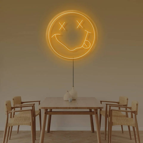 35cm Led Neon Sign Light Transparent Flex, USB Powered Wall Hanging Bedroom Decor - Smart Tech Shopping
