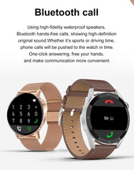 SANLEPUS NFC Business Smart Watch For Men with GPS Movement Tracking - Smart Tech Shopping