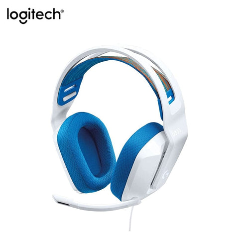 Logitech G335 lightweight Wired Gaming Headset Microphone with Virtual 7.1 surround sound stereo, 3.5 mm audio interface