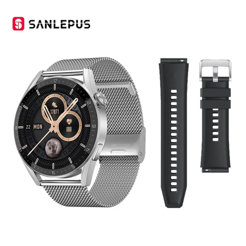 SANLEPUS NFC Business Smart Watch For Men with GPS Movement Tracking - Smart Tech Shopping