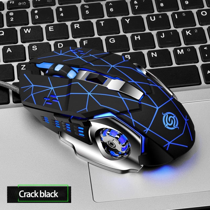 ZUIDID USB Wired Gaming Mouse 3200DPI with 6 buttons for Desktop PC, Laptop - Smart Tech Shopping
