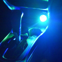 LED Voice Control Car Atmosphere Light USB High Brightness Lamp Red Blue Green - Smart Tech Shopping