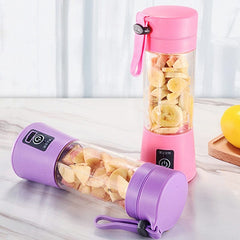 Mini Electric Juicer, Handheld Fruit Milkshake Blender - Smart Tech Shopping