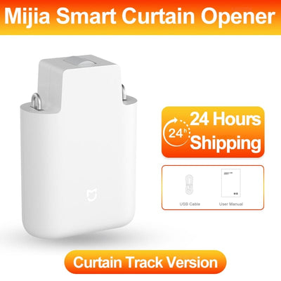 New MIJIA Smart Bluetooth Mesh Curtain Motor Switchbot, Smart Remote Control Home Appliances with Two-Way Opening