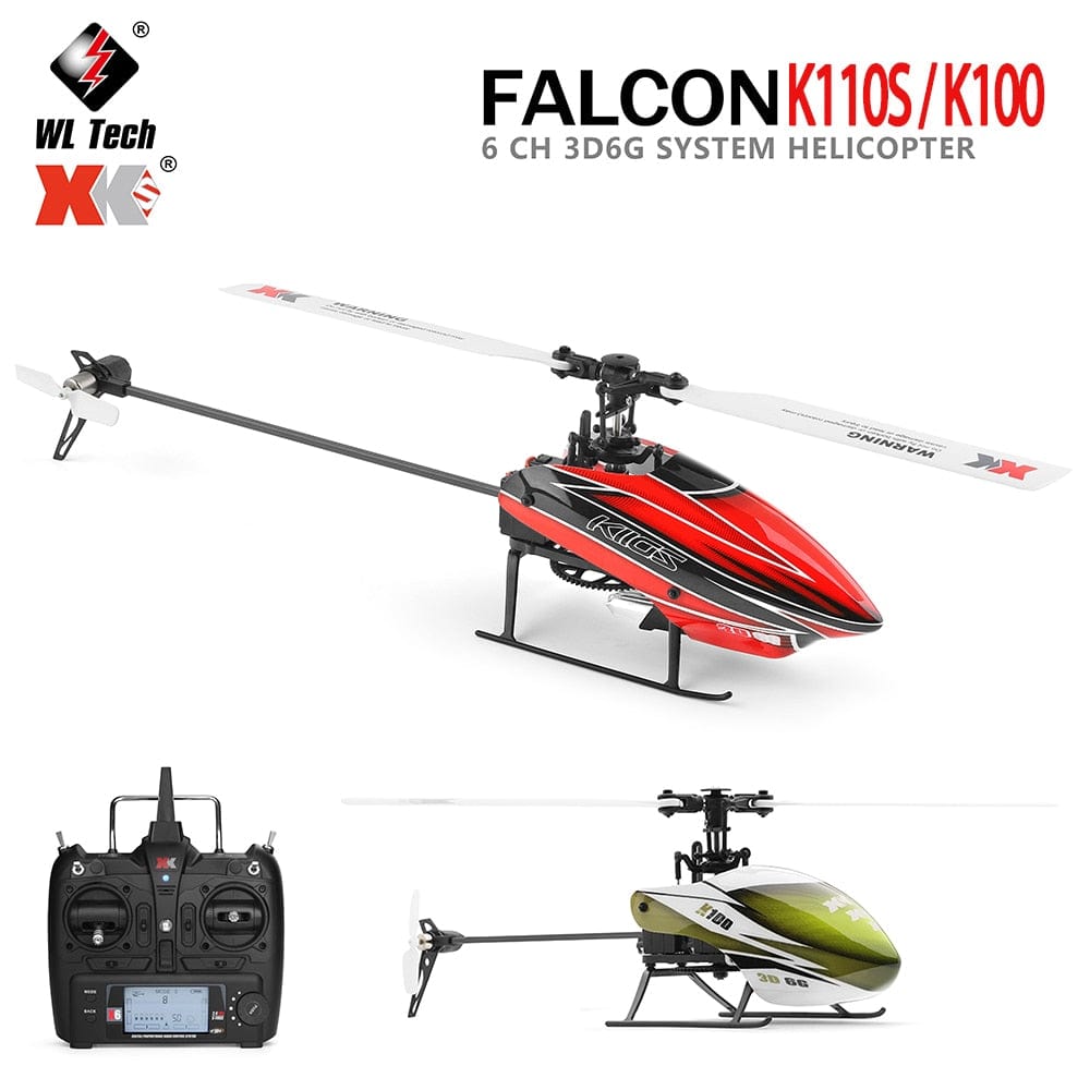 Wltoys RC Helicopter 2.4G Remote Control Drone Outdoor Airplane for Kids Adults Gifts - Smart Tech Shopping