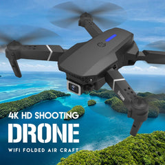 E88 Pro WIFI FPV Foldable Drone With Wide Angle HD 4K 1080P Camera - Smart Tech Shopping