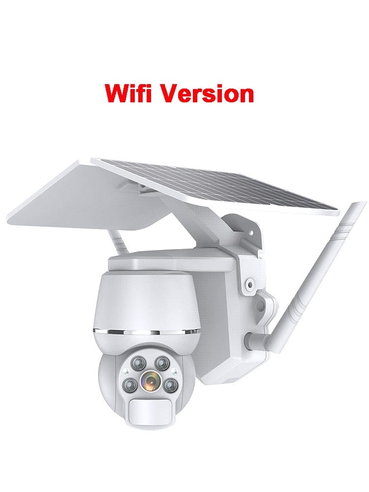 Tilt Solar PTZ 4G Network Camera Wifi Outdoor Waterproof H.265 1080P 2MP