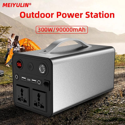 Portable Solar Generator Power Supply Station for Outdoor Camping
